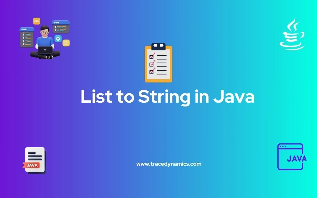 Convert List to String in Java