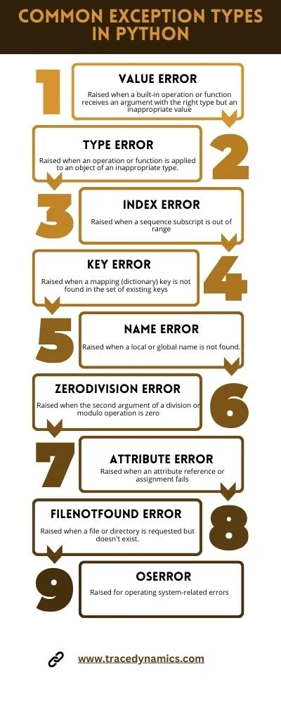 Common Exception Types in Python